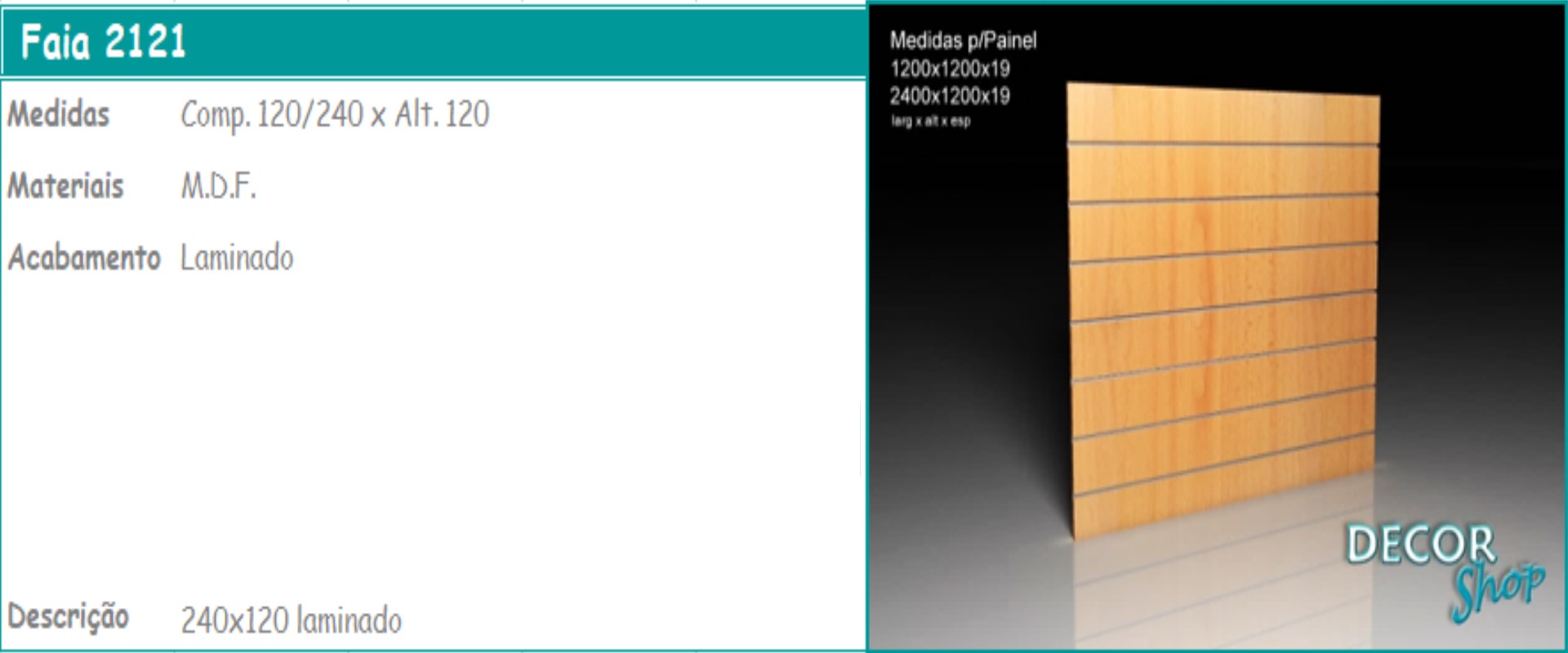 8 - Painel faia